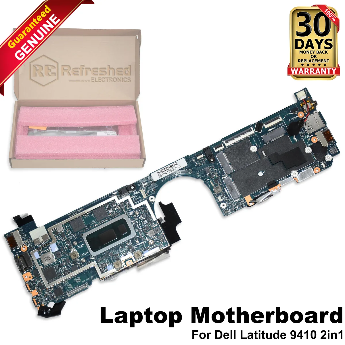 DELL DELL Latitude 9410 2-in-1 Motherboard i5-10310U 1.7GHz 4.4GHz Turbo 9868X — product photo