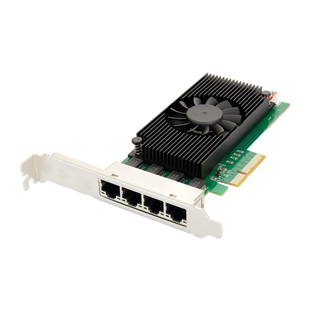 Vszerda Vszerda SY-PEX24086 Quad 2.5 Gigabit Ethernet PCI-E Network Card Low Profile Bracket — product photo