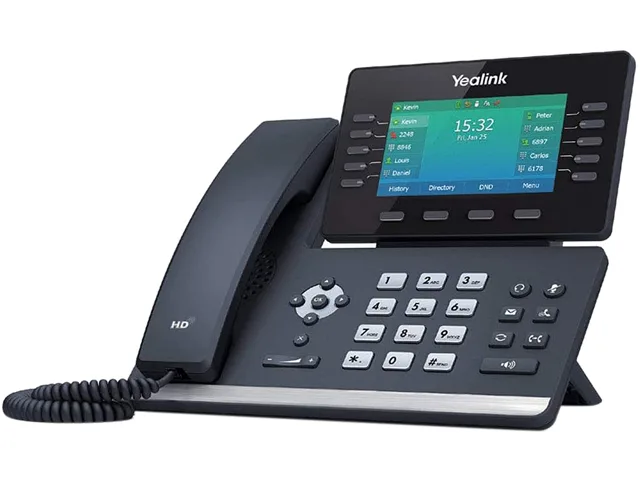 Yealink Network Technology Co., Ltd Yealink Network Technology Co., Ltd SIP-T54W VoIP 4.3" 10 line keys 16 SIP accounts 27 memory keys — product photo