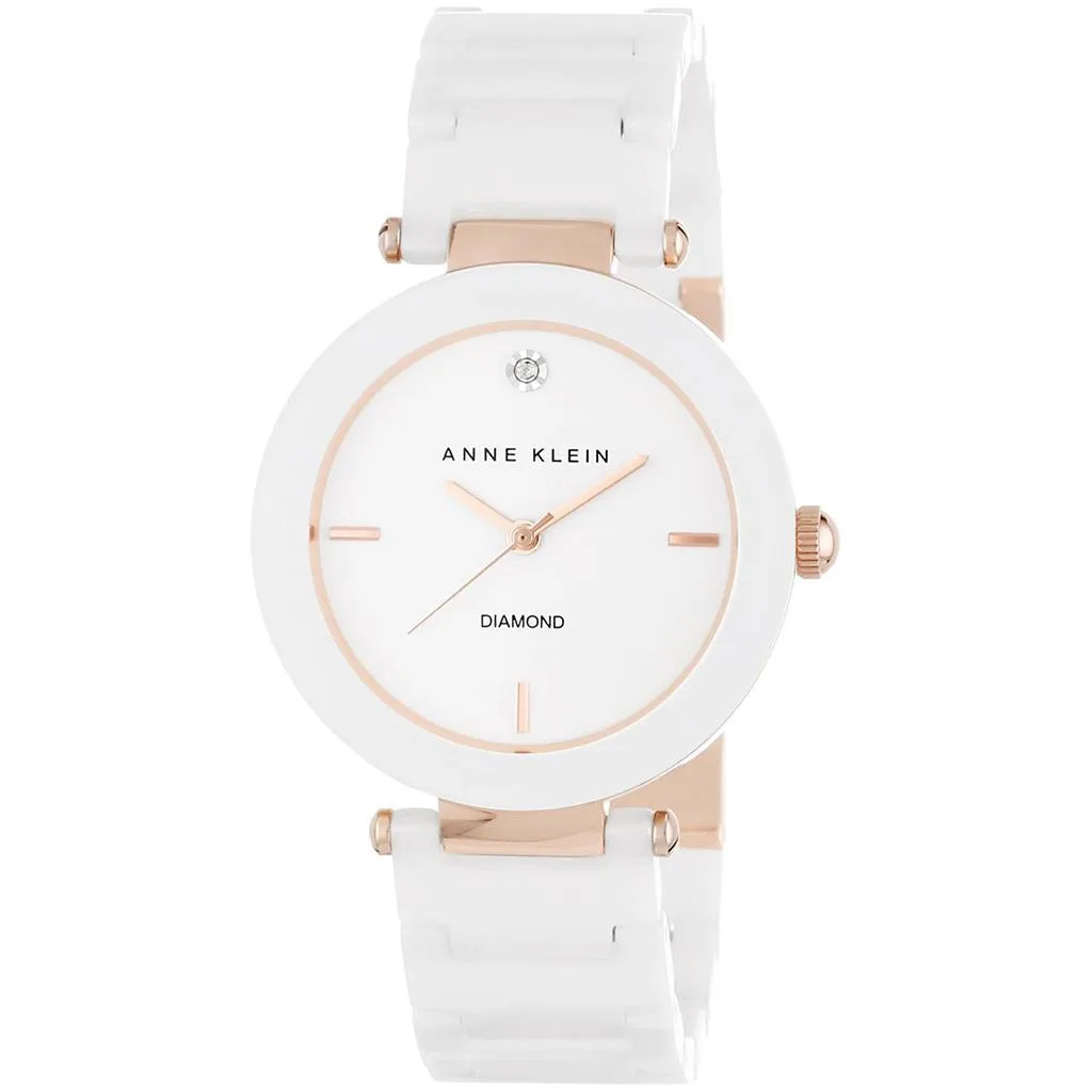 Anne Klein Anne Klein AK/1018RGWT watch 35 mm white ceramic — product photo