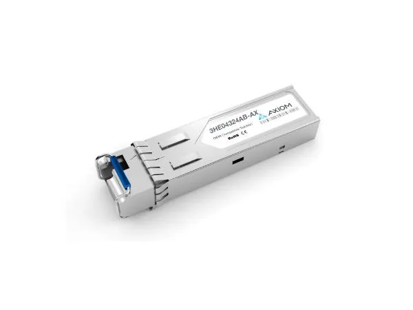Axiom Axiom 3HE04324AB-AX SFP transceiver 1000BASE-BX40-D TX 1490nm RX 1310nm 40 km — product photo