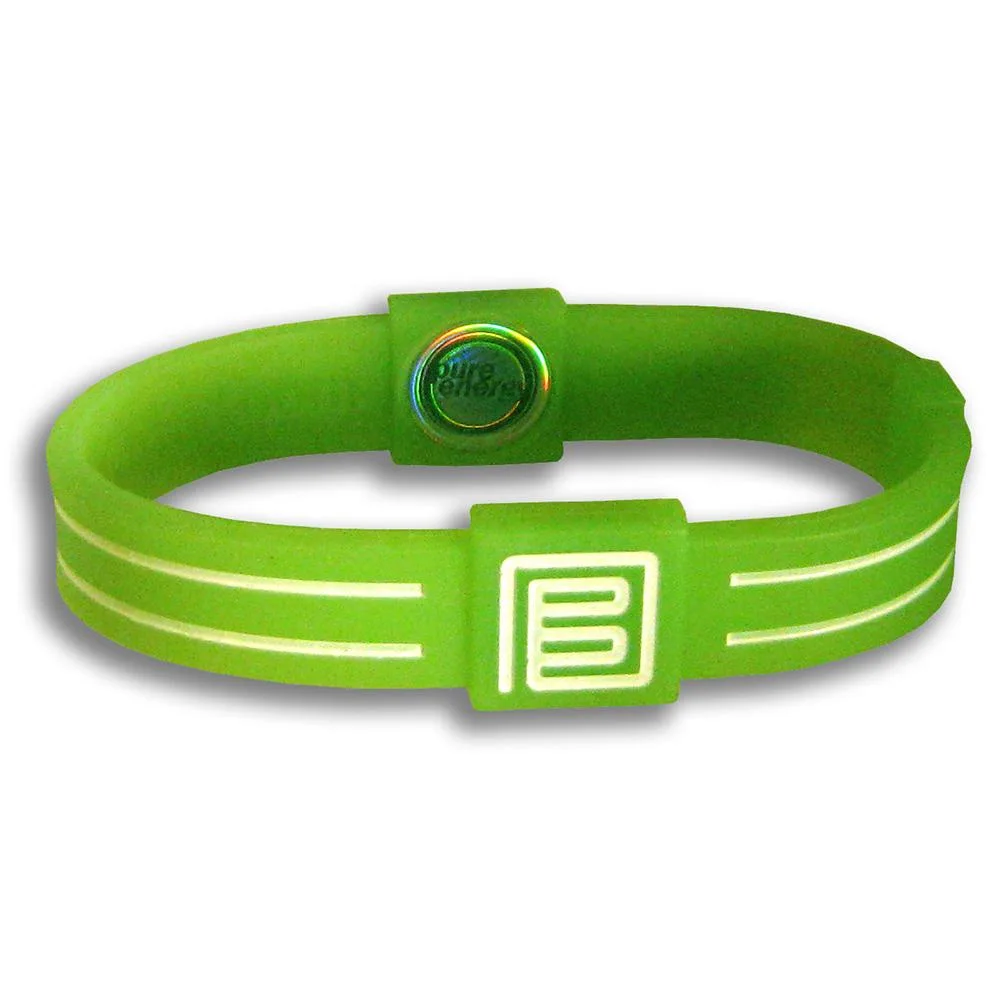 Pure Energy Pure Energy Duo Balance Band Lime Green/White 7" .0800 — product photo