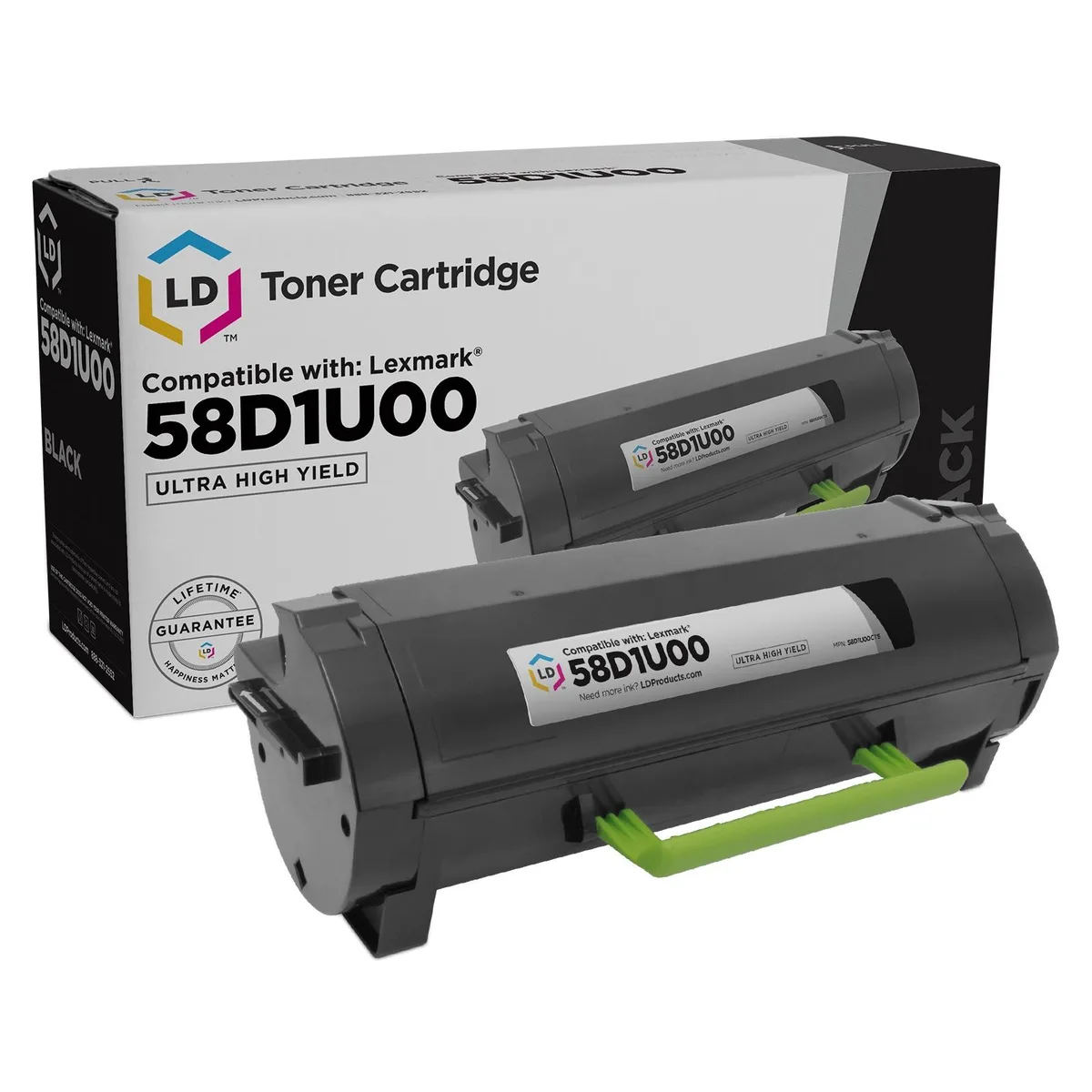 LD Products LD Products 58D1U00 Compatible Black Toner Cartridge — product photo