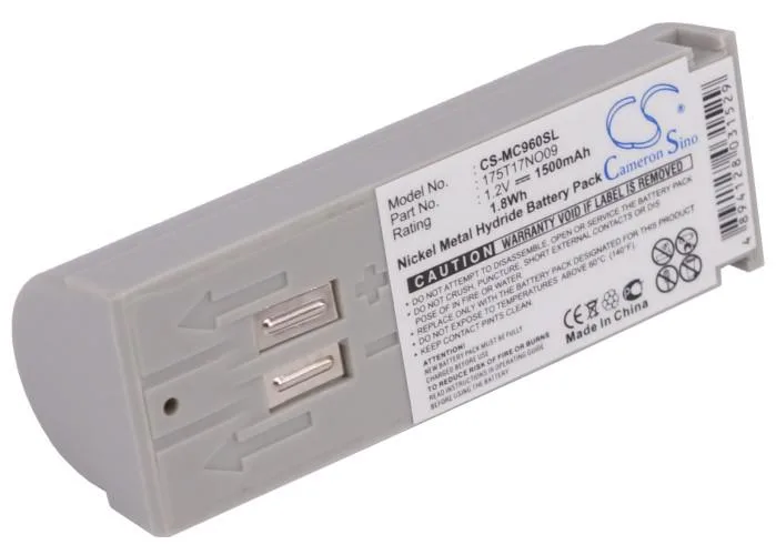 Centenex Electronics Centenex Electronics DS-CS-MC960SL Ni-MH Battery 1.2V 1500mAh White — product photo