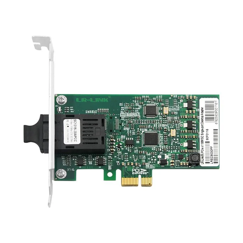 LR-LINK LR-LINK LREC9030PF 100Mbps PCIe x1 SC Multi-mode Network Card — product photo
