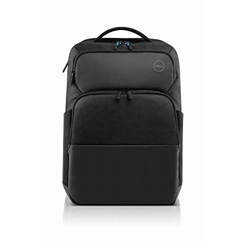 Black Dell Pro Backpack 15 laptop bag front view