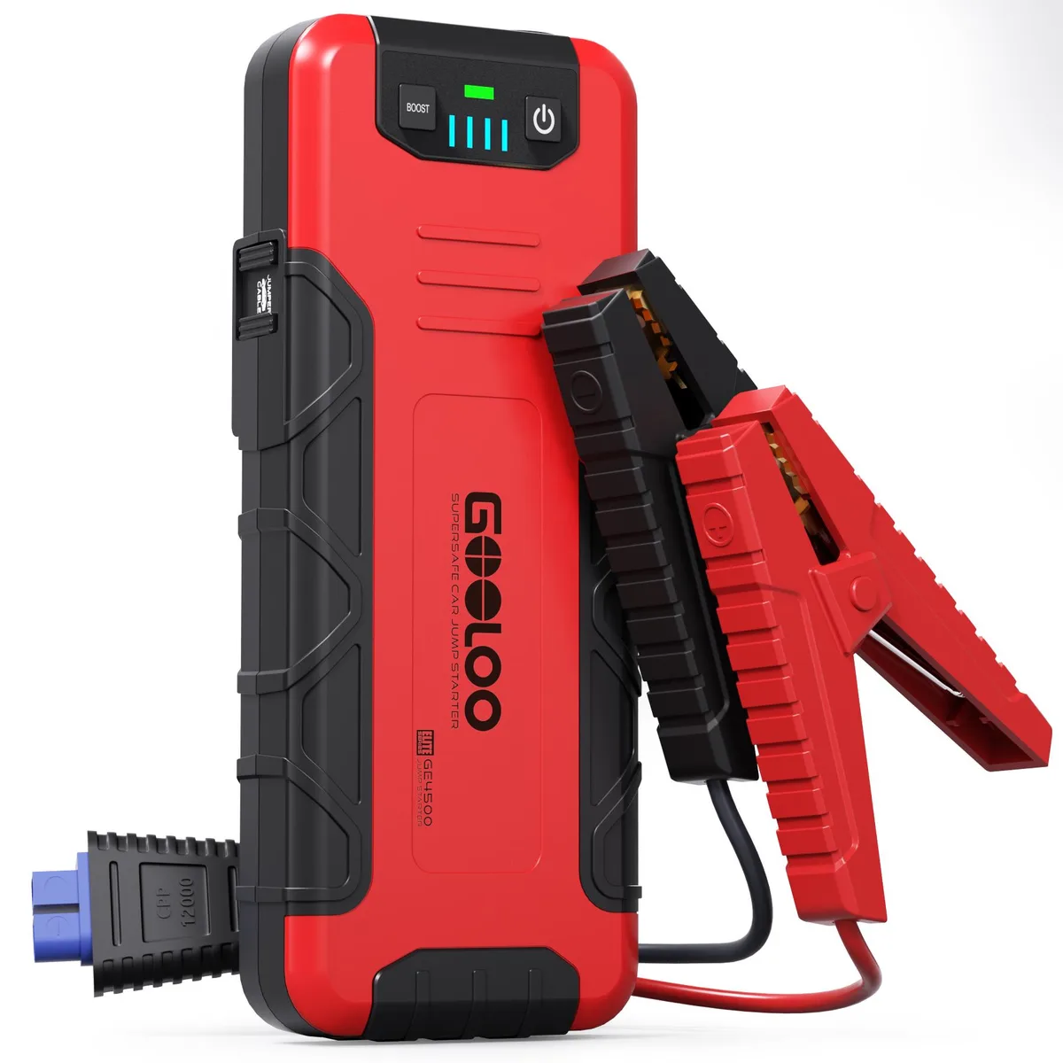 GOOLOO GOOLOO GE4500-RED 4500A 12V Jump Starter 10.0L Gas 8.0L Diesel 16000mAh — product photo