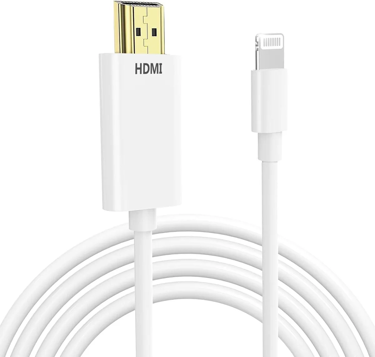 Boxwave Boxwave Lightning to HDMI Cable 1080P 6.6 ft — product photo
