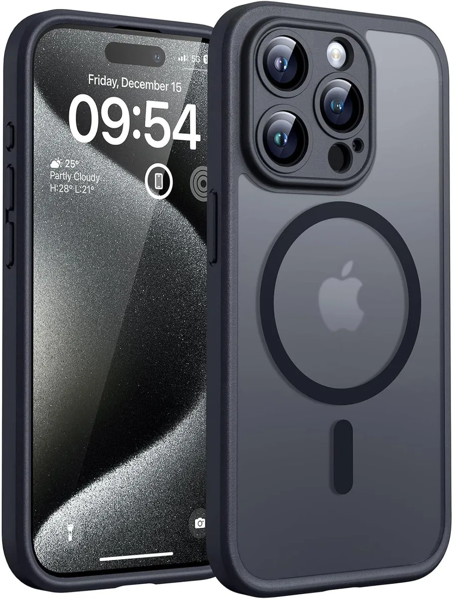 iworkmart iworkmart Magnetic Case iPhone 15 Pro Max 6.7-Inch Black — product photo