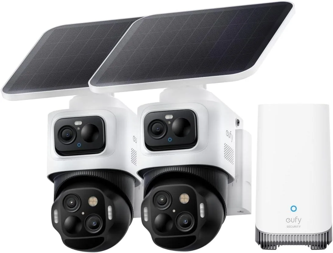 eufy eufy eufyCam S4 2-Cam Kit Triple Lens Bullet-PTZ network camera — product photo