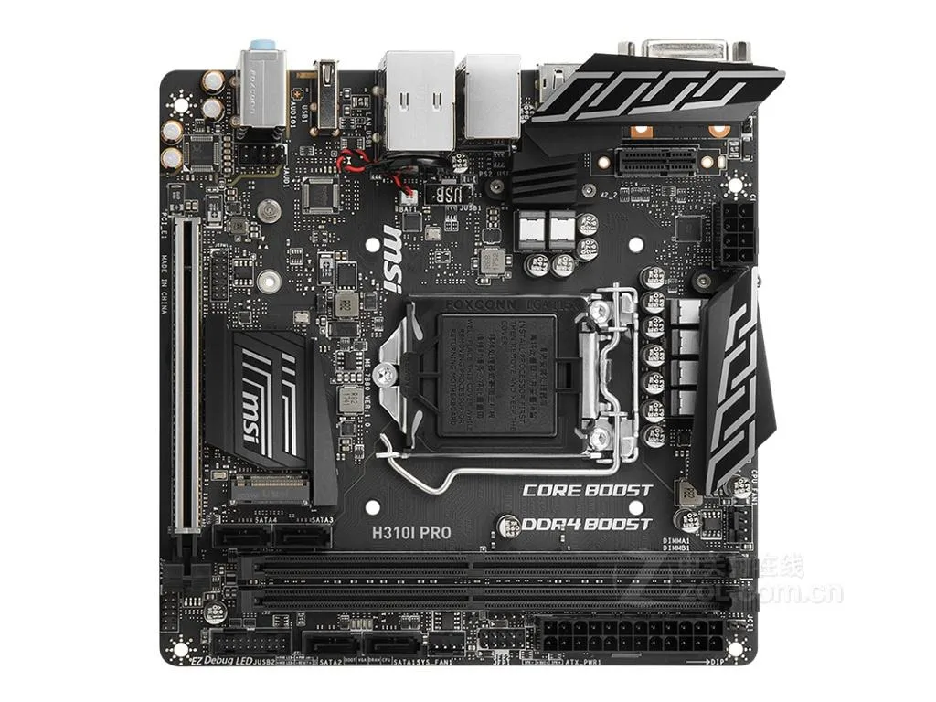MSI MSI H310I PRO Intel H310 LGA 1151 DDR4 Mini-ITX Motherboard — product photo