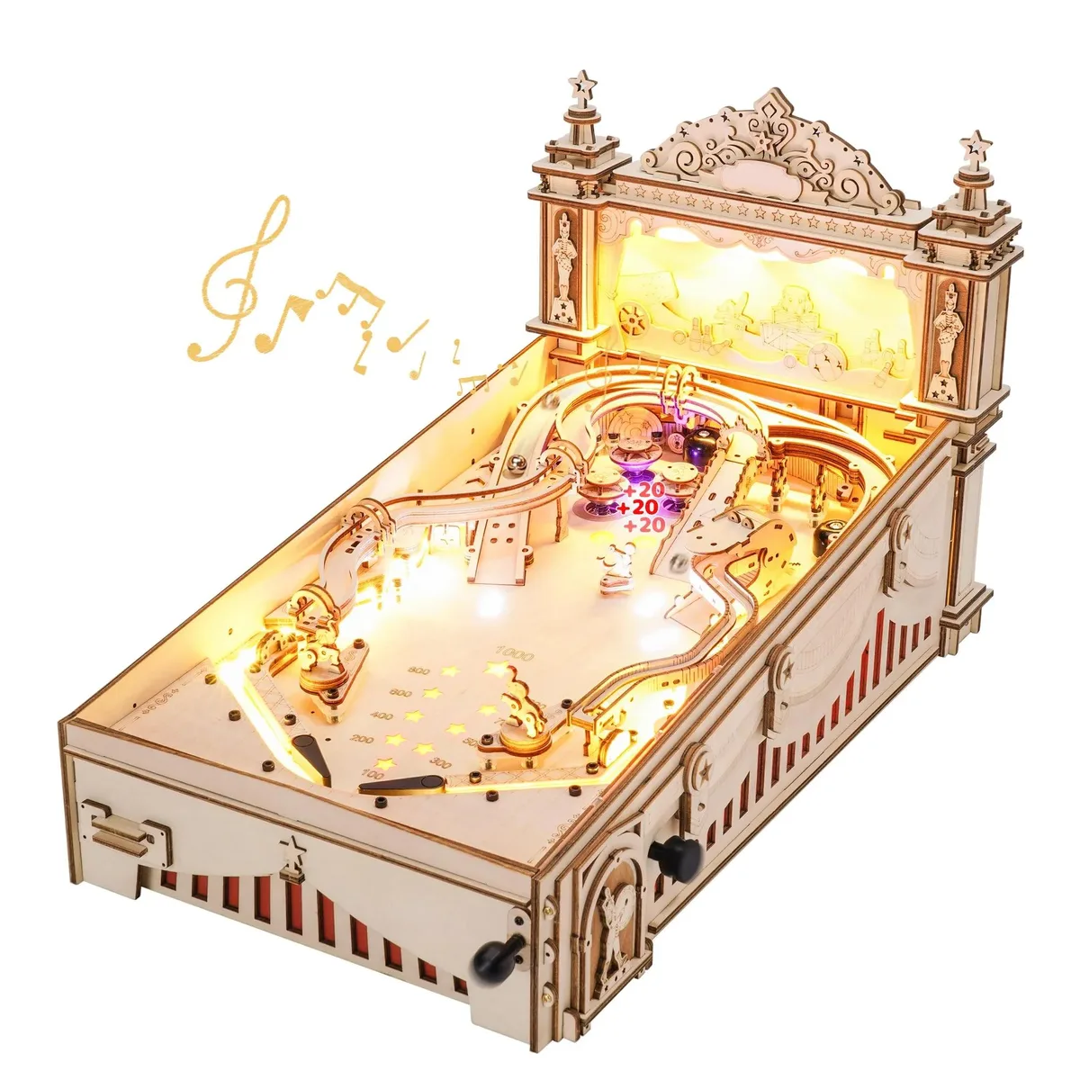 ROKR ROKR EG01 3D Wooden Pinball Puzzle 482 Pcs — product photo