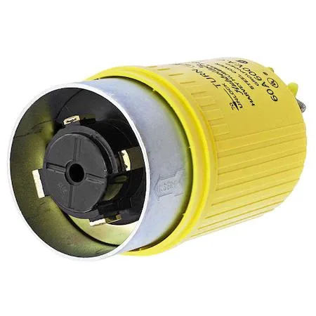 Hubbellock Hubbellock HBL26419 Locking Plug Non-NEMA 60 A 600V AC line protection — product photo