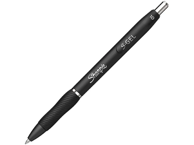 Sharpie Sharpie 2096149 S-Gel Retractable Gel Pen 1 mm Black Ink Dozen — product photo