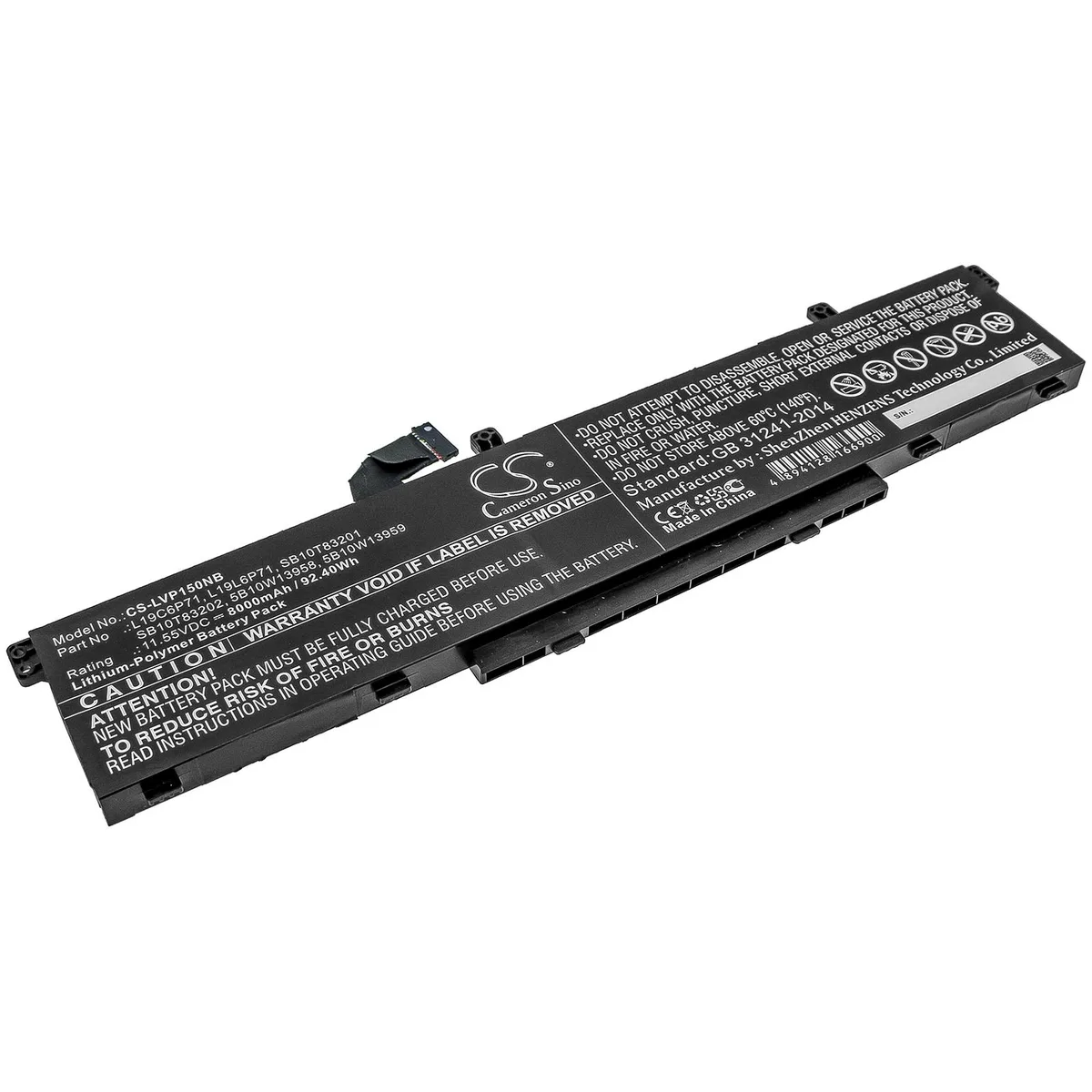 Cameron &amp; Co Cameron &amp; Co DS-CS-LVP150NB laptop battery 8 Ah — product photo