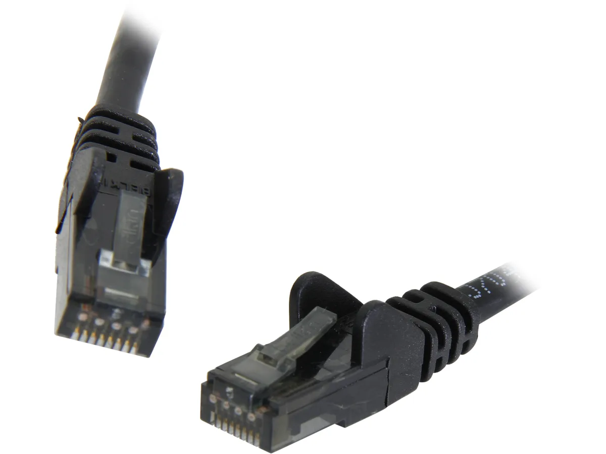Belkin Belkin A3L980B14-BLK-S 14 ft Cat6 snagless RJ45 network ethernet cable — product photo