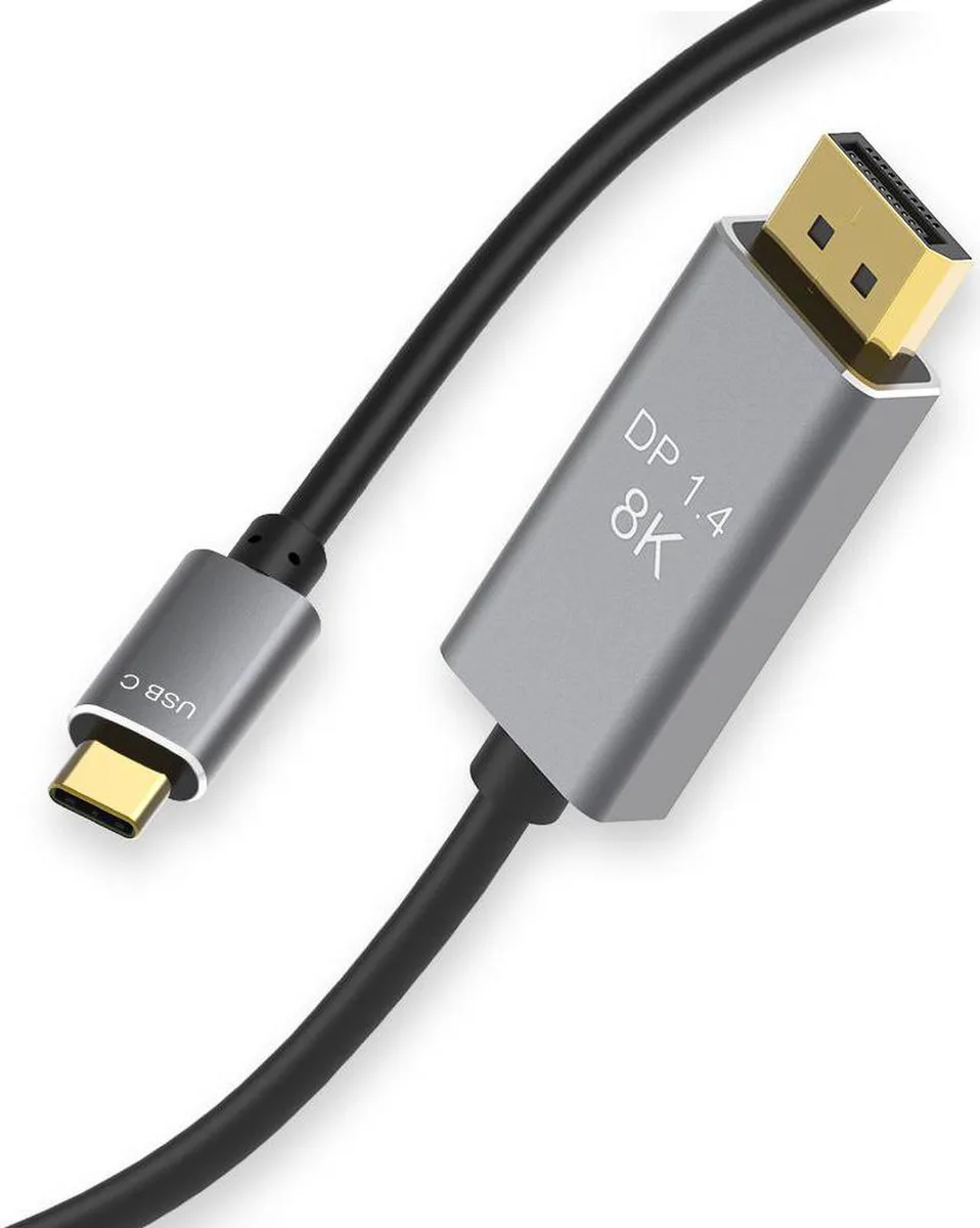 Aomoproing Aomoproing USB C to DisplayPort 1.4 cable 3.3ft 32.4 Gbps — product photo