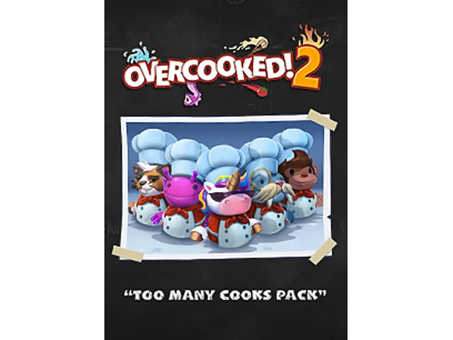 Team 17 Digital Team 17 Digital 48345 Overcooked! 2 Too Many Cooks Pack downloadable game — product photo