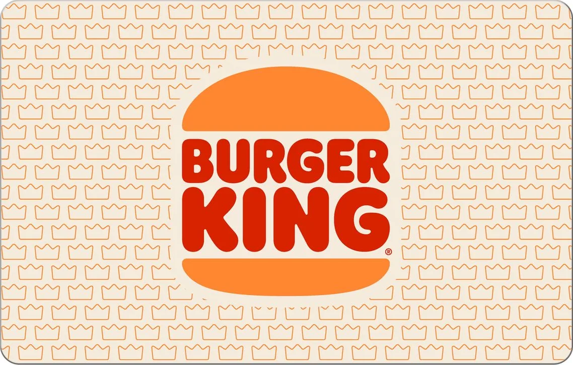 Burger King Burger King BK-2500 $25 Gift Card restaurant — product photo
