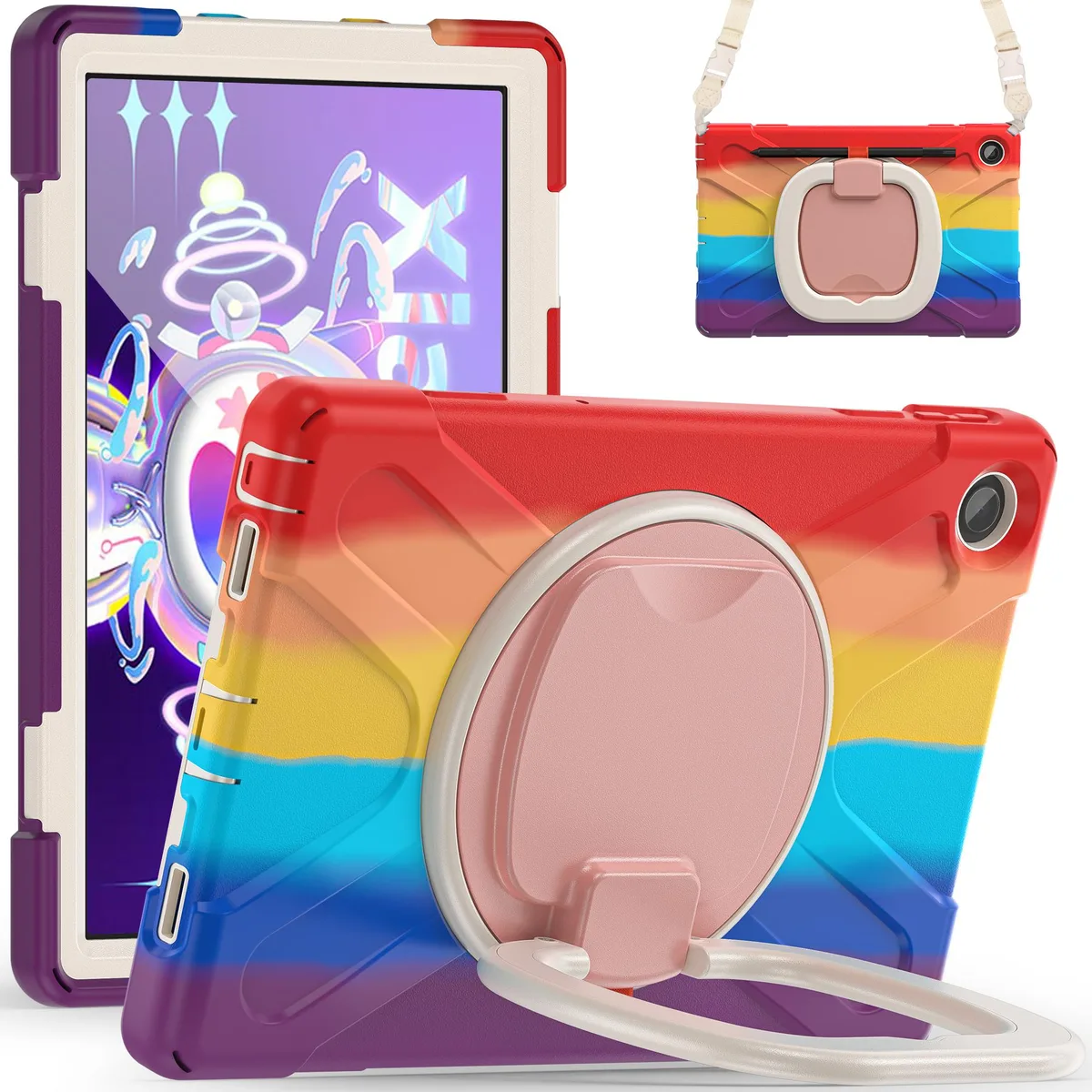 BONAEVER BONAEVER TB-125F 10.6 inch laptop case Rainbow Red — product photo