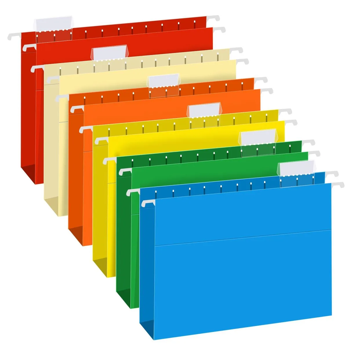  Pendaflex Hanging File Folders 30 Pack Letter Size 2 Inch Expansion 400 Sheets Assorted Colors — product photo