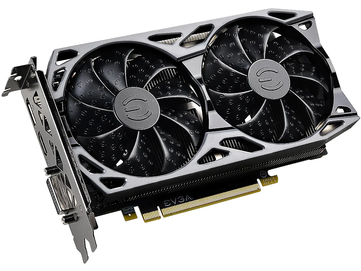 EVGA EVGA GeForce GTX 1660 Ti 06G-P4-1667-KR graphics card — product photo