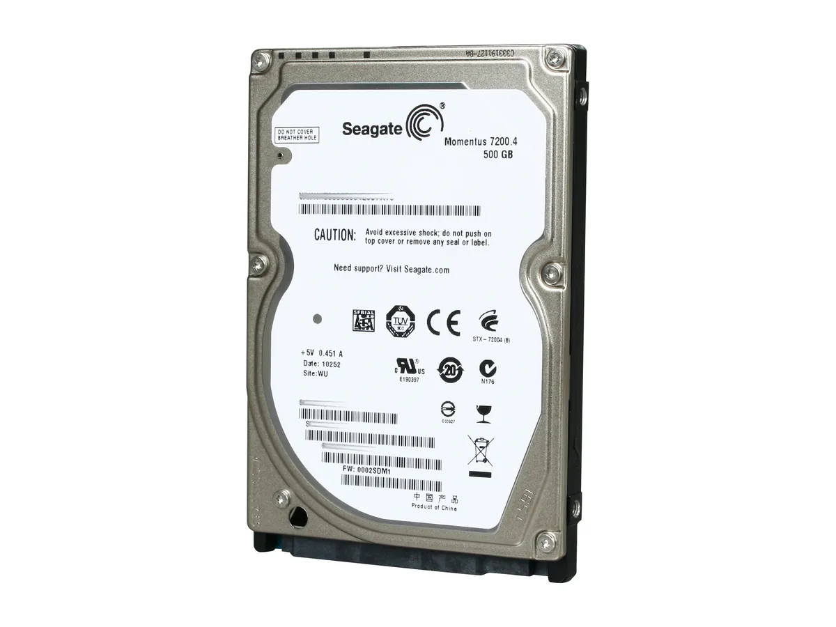 Seagate Seagate ST9500420AS 500GB 7200 RPM 16MB SATA 2.5" laptop hard drive — product photo