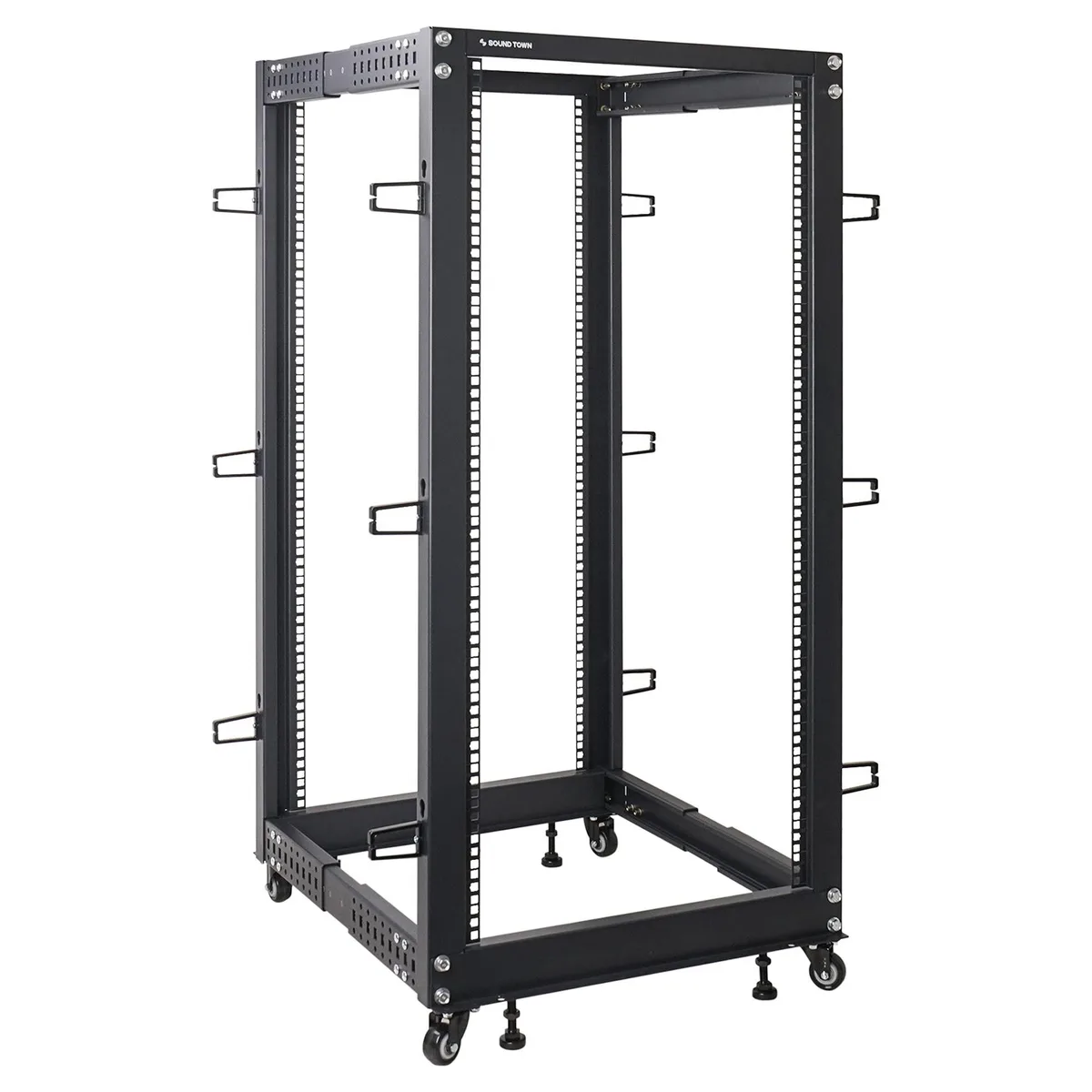 Adafruit Adafruit 25U 19" Open Frame Rack 22-40" 1200 lbs 2 in 1 accessory — product photo