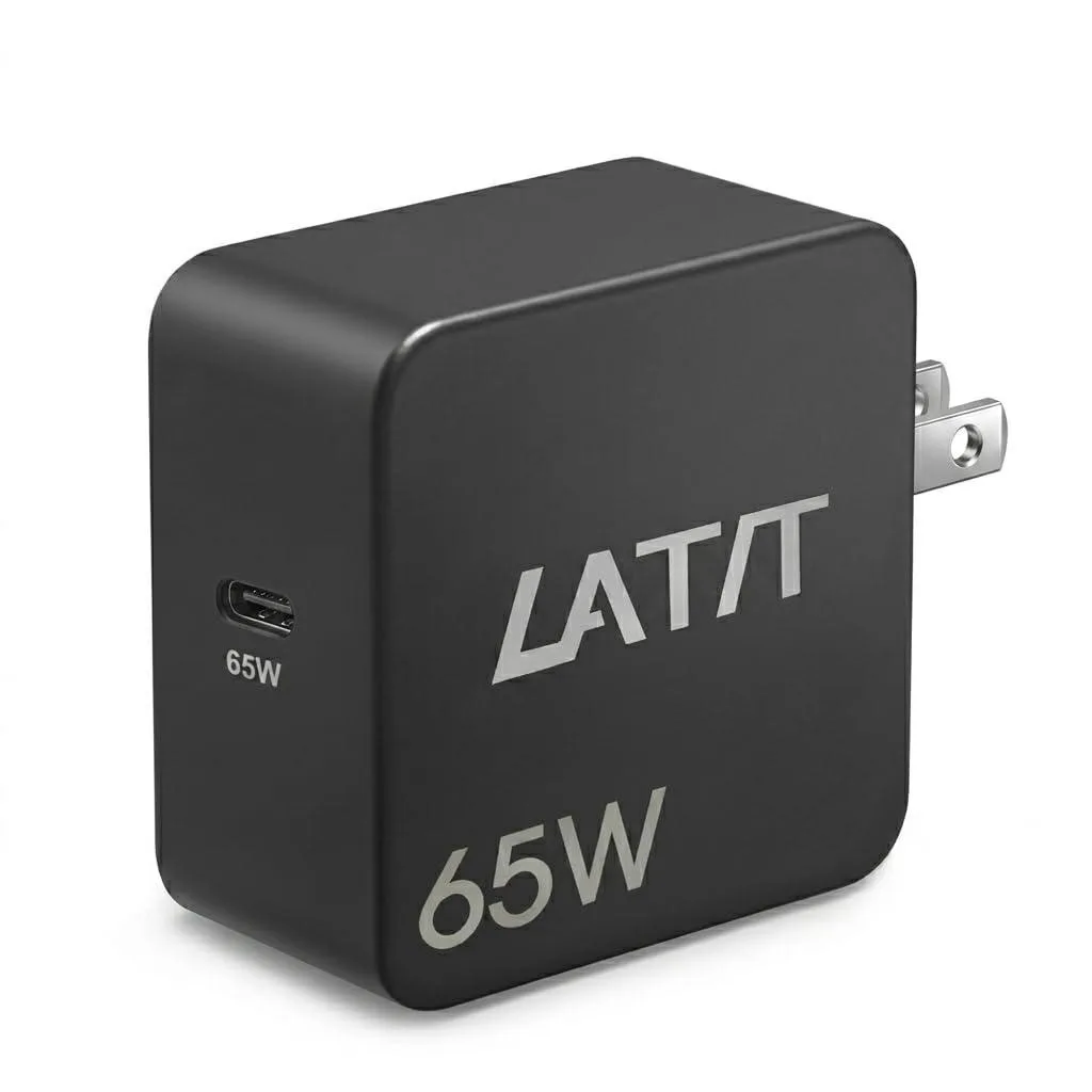  LATIT PD0657UC-0651 65W USB-C Charger Black — product photo