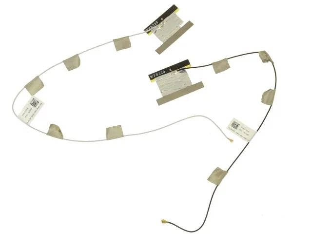 Two thin antenna cables with connectors for Dell XPS 18 1810