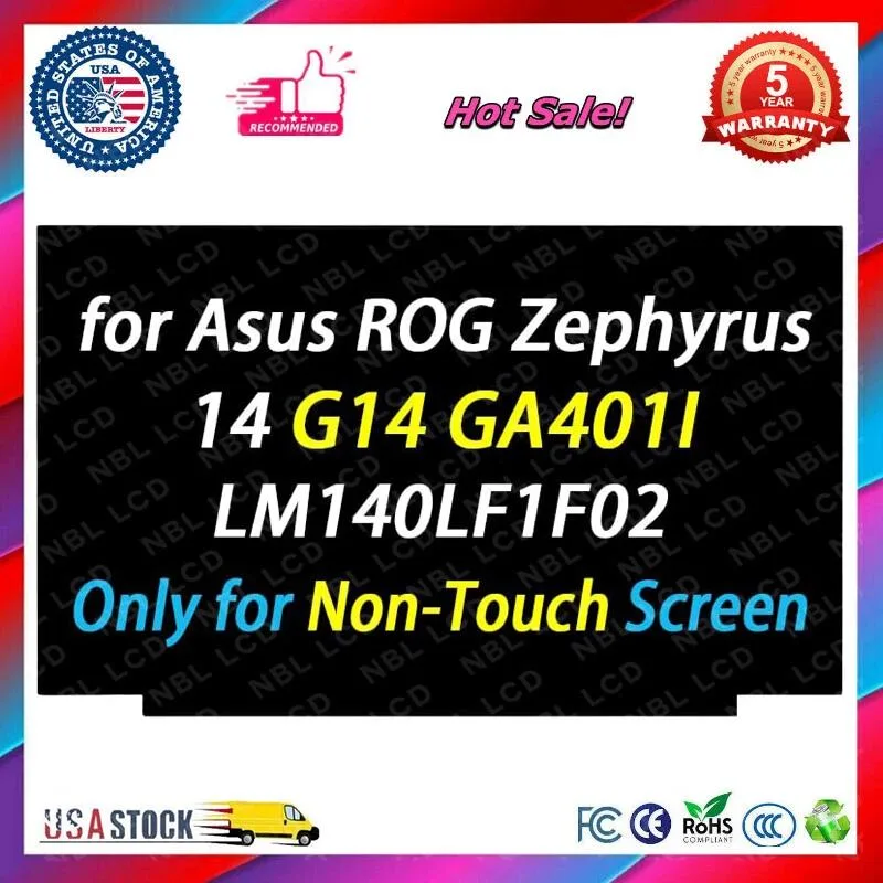 NUOLAISUN NUOLAISUN 14.0" LCD Non-Touch Screen 40 Pins 144 Hz FHD 1920x1080 — product photo