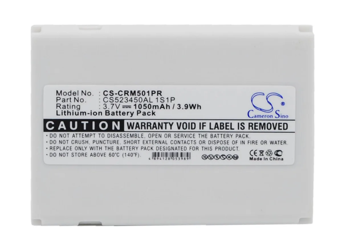 Cameron &amp; Co Cameron &amp; Co DS-CS-CRM501PR 1050mAh 3.7V standard battery — product photo