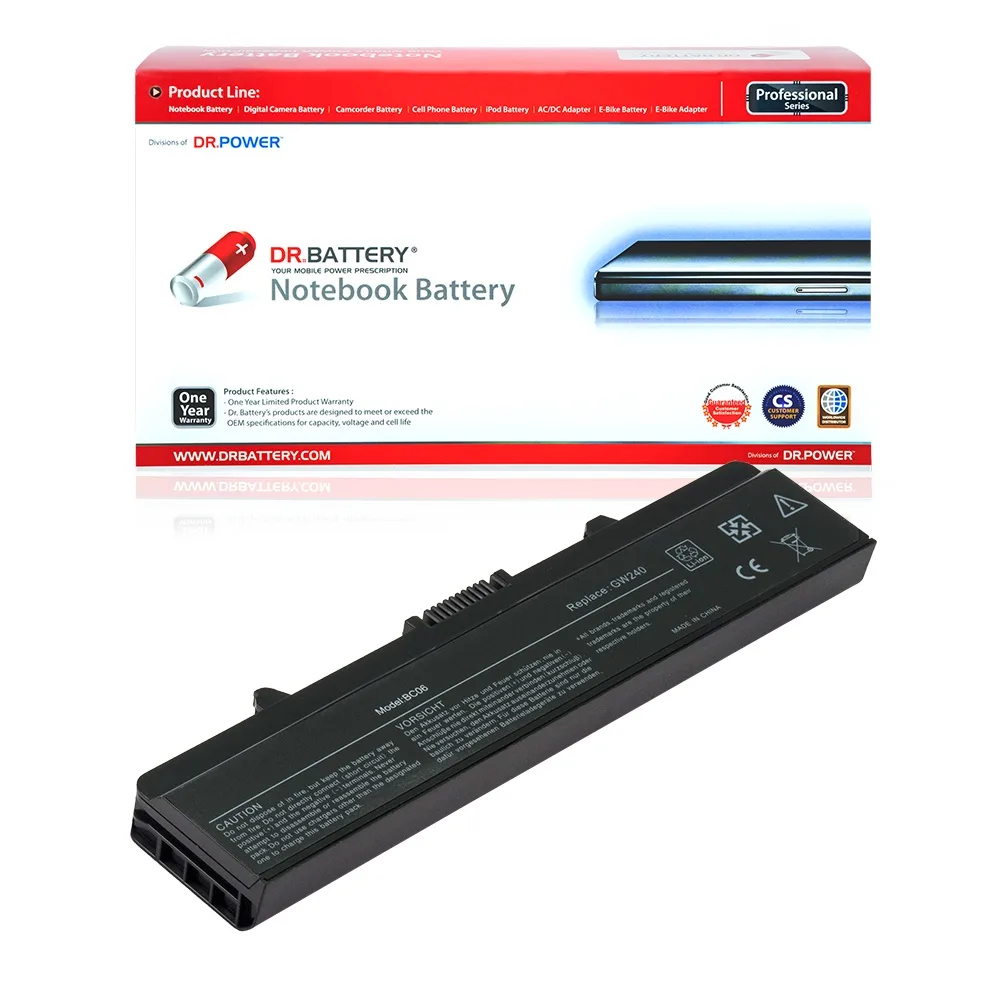 Dr. Battery Dr. Battery MPL05216P-08 6-cell 4400 mAh 11.1 V laptop battery — product photo