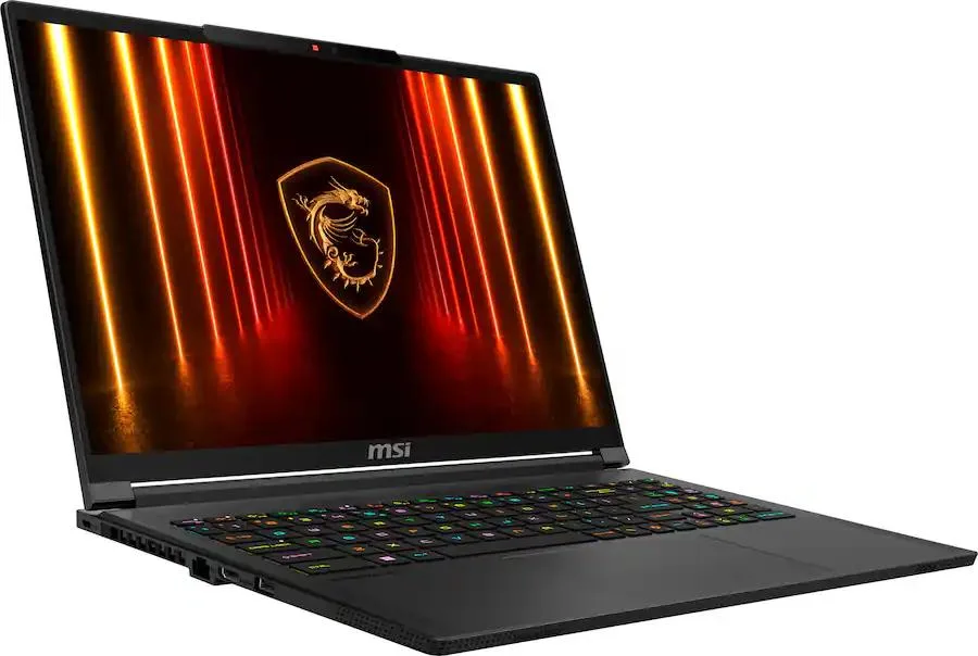 MSI MSI STEALTH16A2008 Stealth 16 AI gaming laptop Core Ultra 9 285H RTX 5070 32 GB 1 TB 16" 240 — product photo