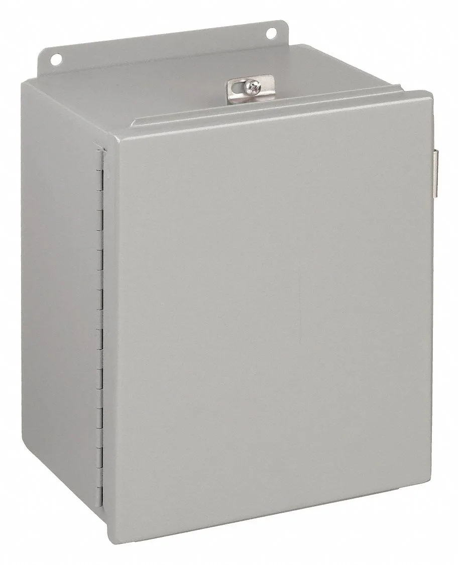 Wiegmann Wiegmann BN4121005CH line protection enclosure 10x12x5 in gray ANSI 61 — product photo