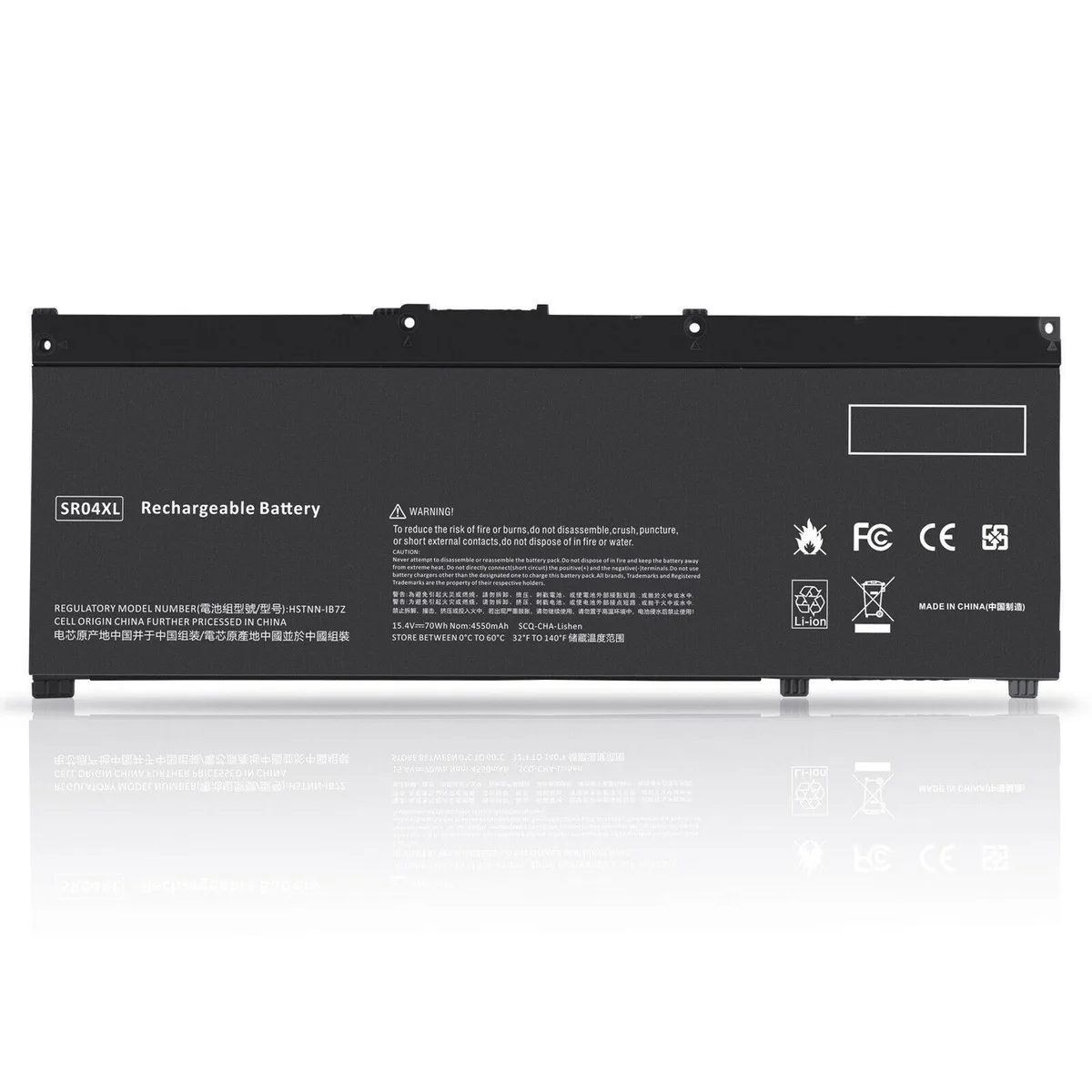 HP HP Omen 15-cb012no 15-cb012ns 15-CB018UR 15-cb032ns 15-cb033ns 15.4V 70W laptop battery — product photo