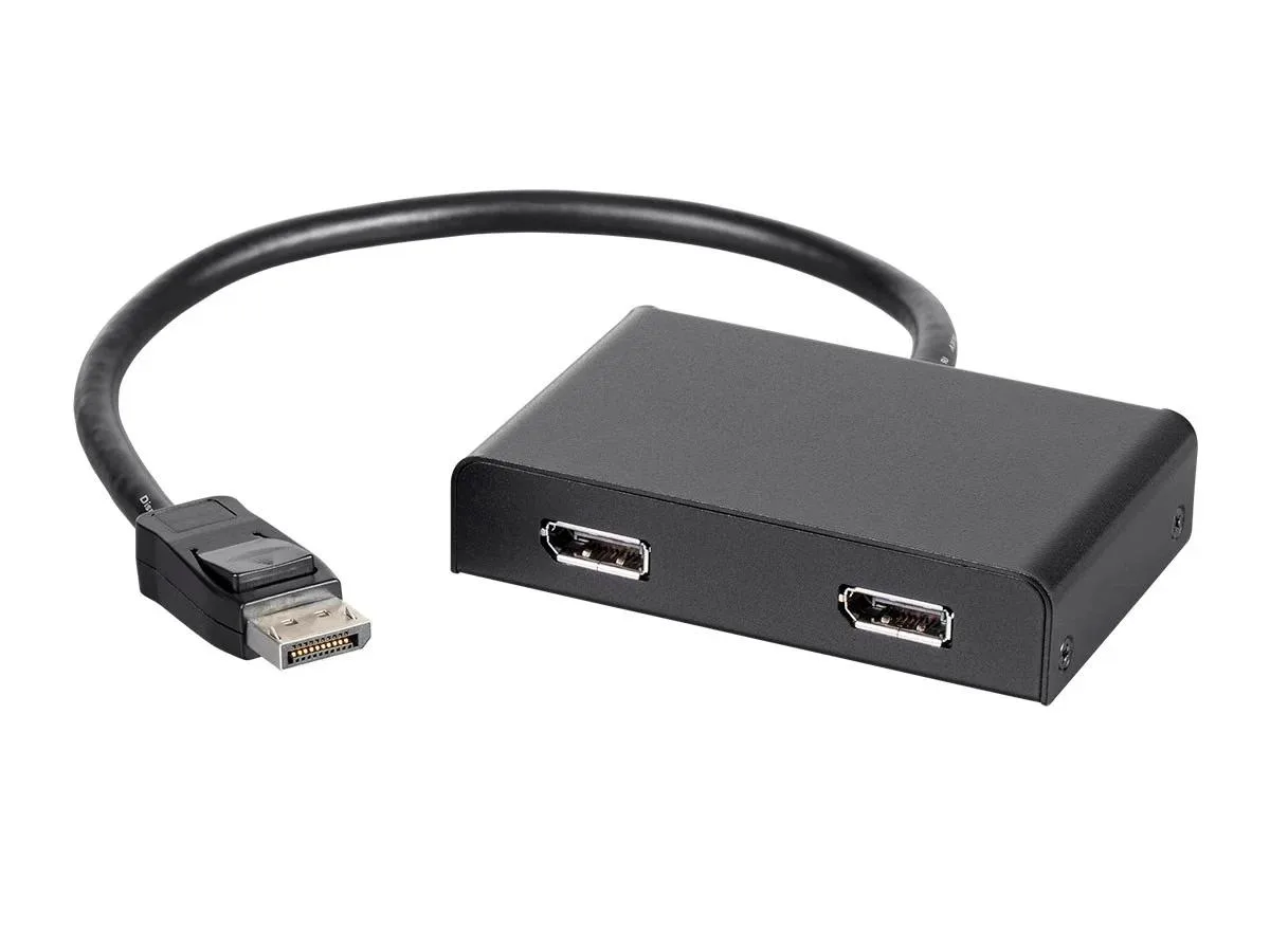 Monoprice Inc. Monoprice 121972 2-Port DisplayPort 1.2 MST Hub — product photo