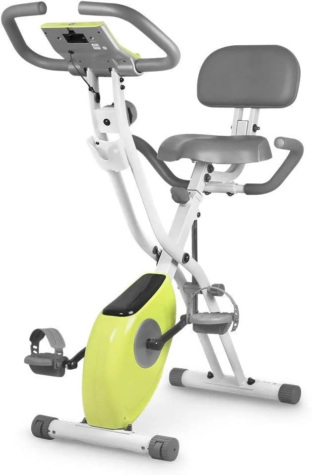 TUKO TUKO 2-in-1 Folding Exercise Bike 10-level magnetic resistance — product photo