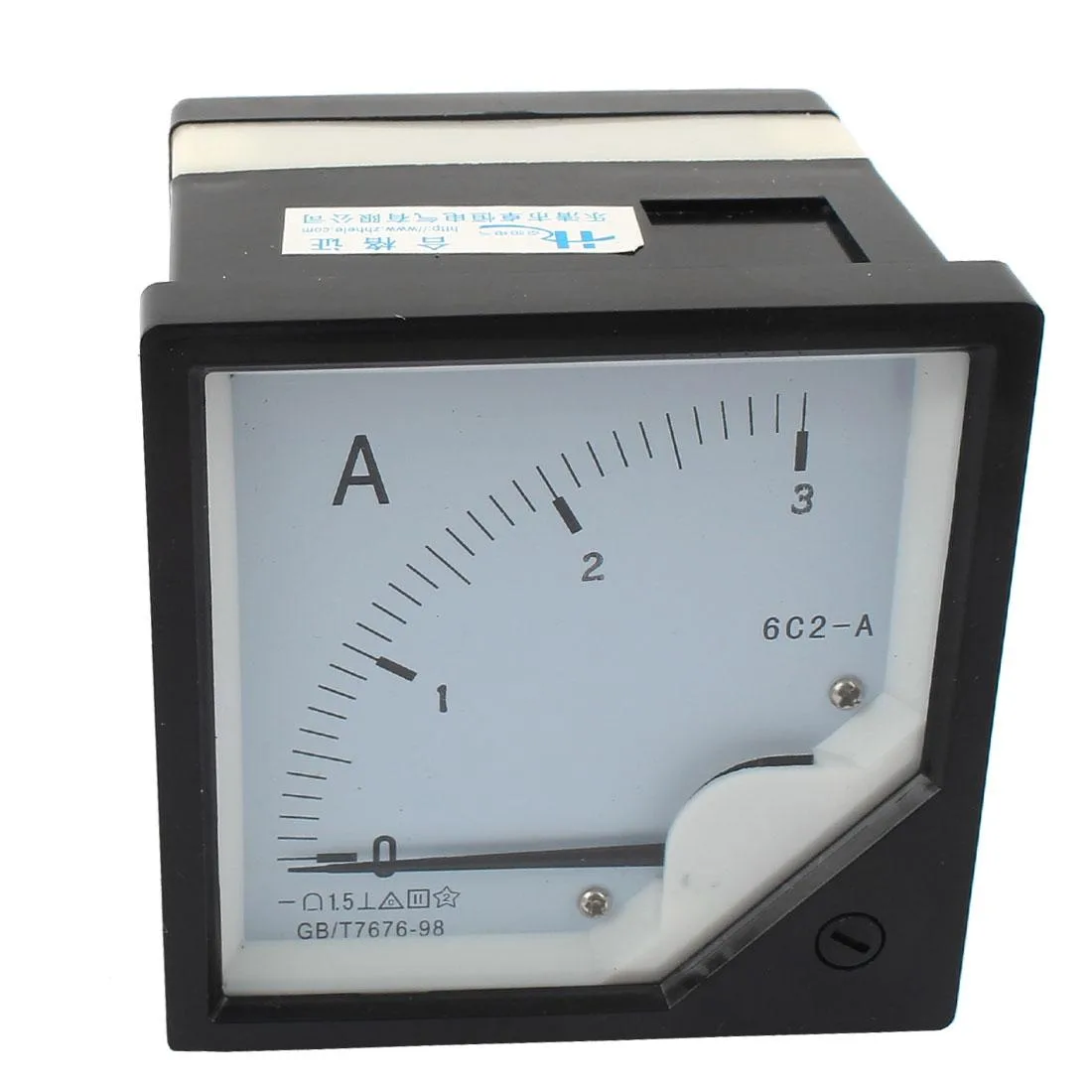 Unique-Bargains Unique-Bargains 6C2-A DC 0-3A analog ammeter electrician tool — product photo