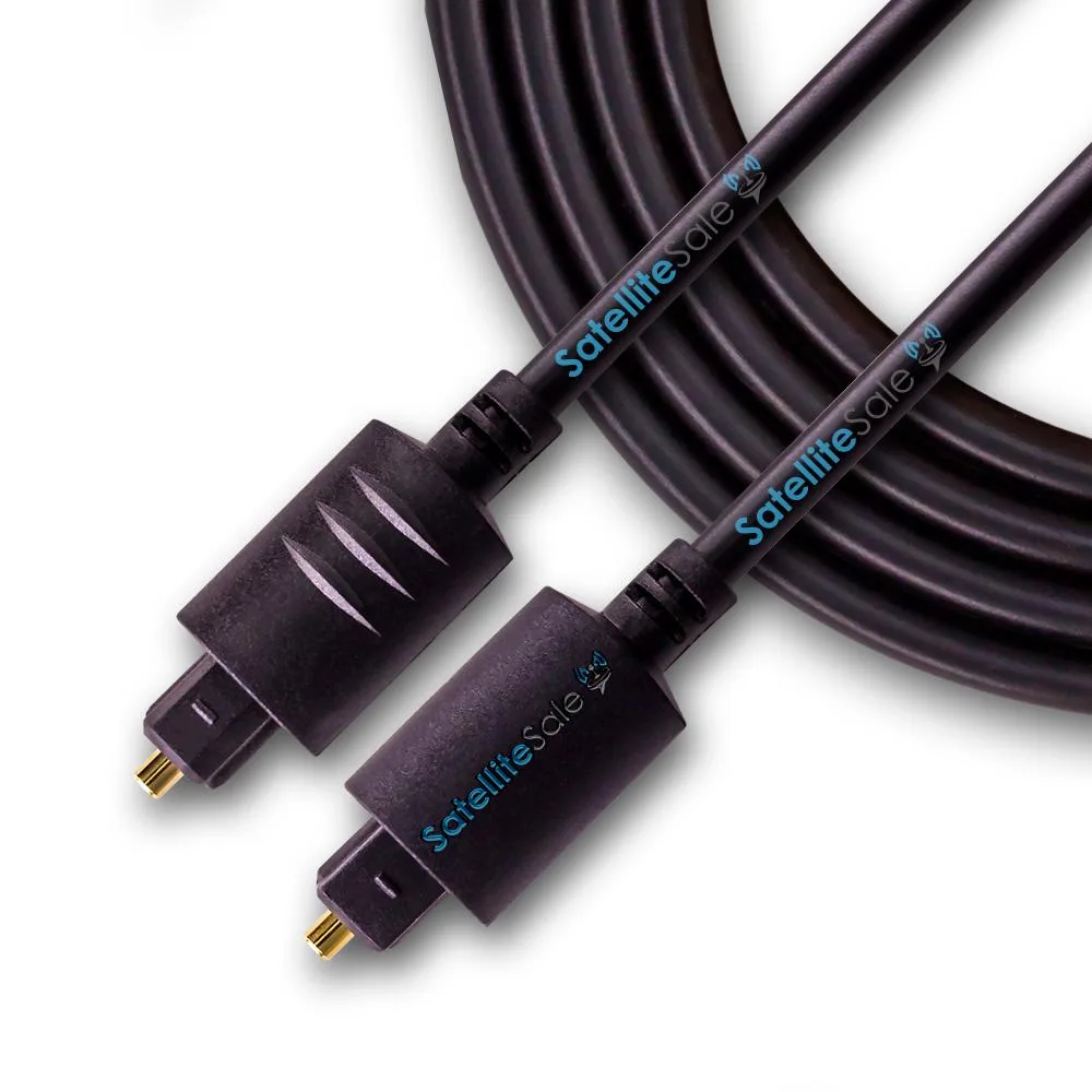 SatelliteSale SatelliteSale Toslink Digital Optical Audio Cable 1.5 ft Black PVC — product photo