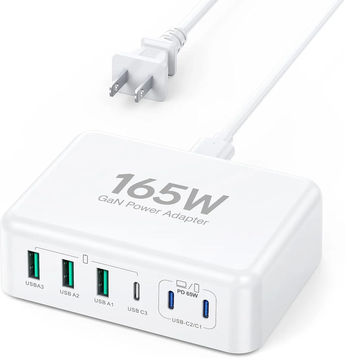 BFKK BFKK 165W 6-Port GaN PD Charger — product photo