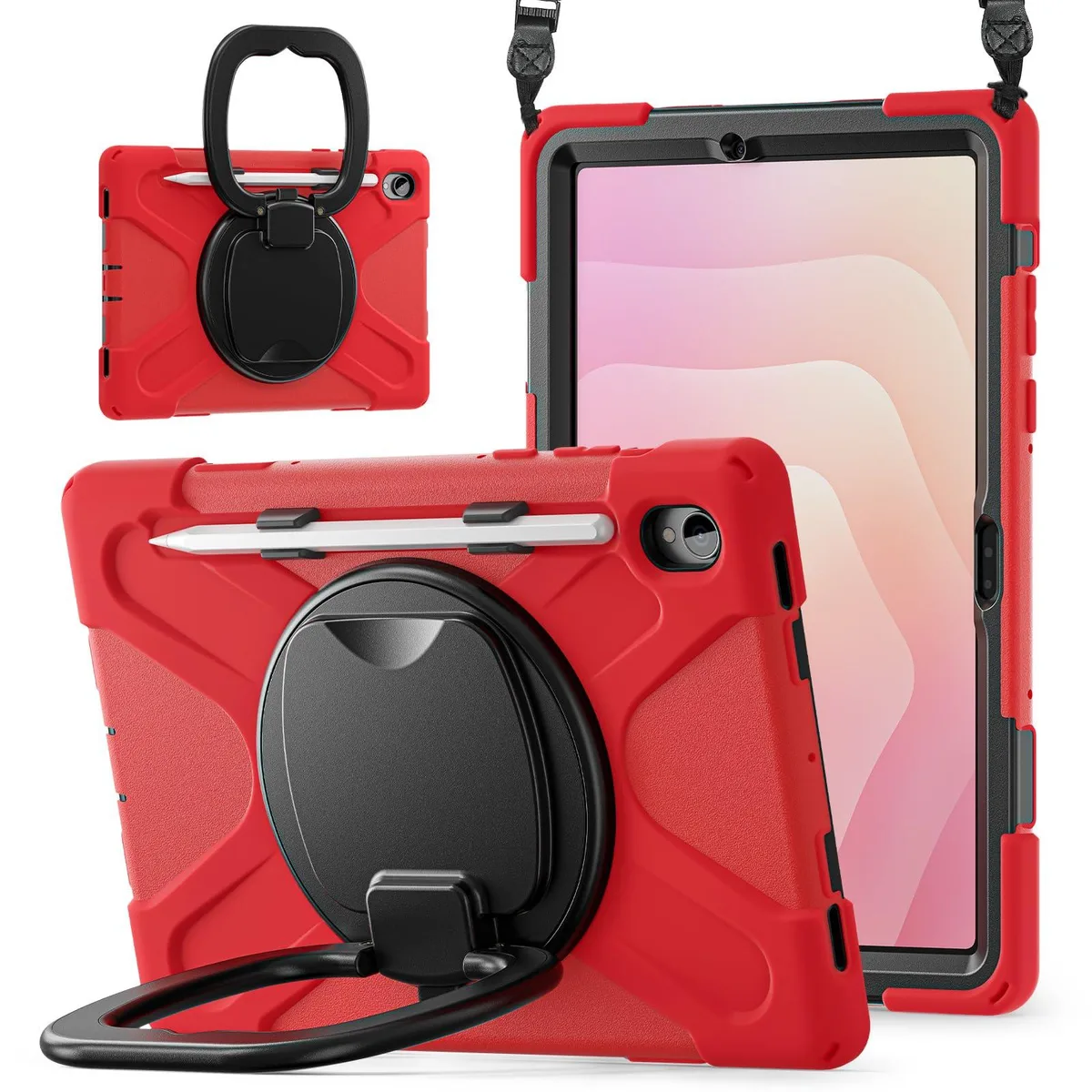 Timoom Timoom Rugged Silicone Case Red 11" 2025 SM-X730/X736B — product photo