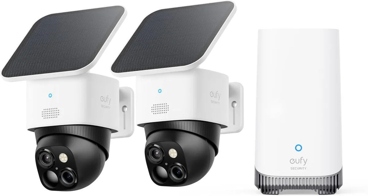 eufy eufy Security SoloCam S340 2-Cam Kit (HomeBase S380) network camera — product photo