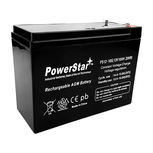 BatteryJack inc. BatteryJack inc. 12 Volt 10 AH SLA Battery F2 .250 — product photo