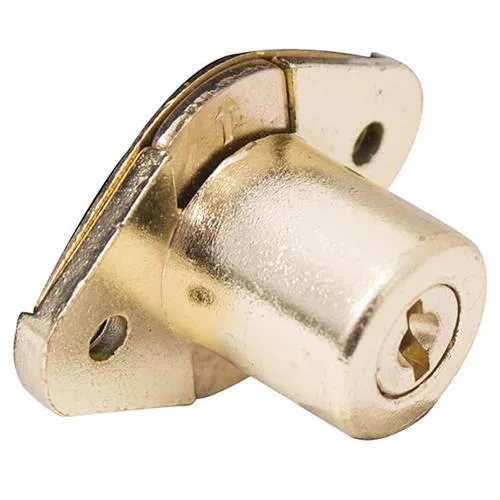 Tuff Stuff Tuff Stuff TUF2113 brass plated drawer lock — product photo