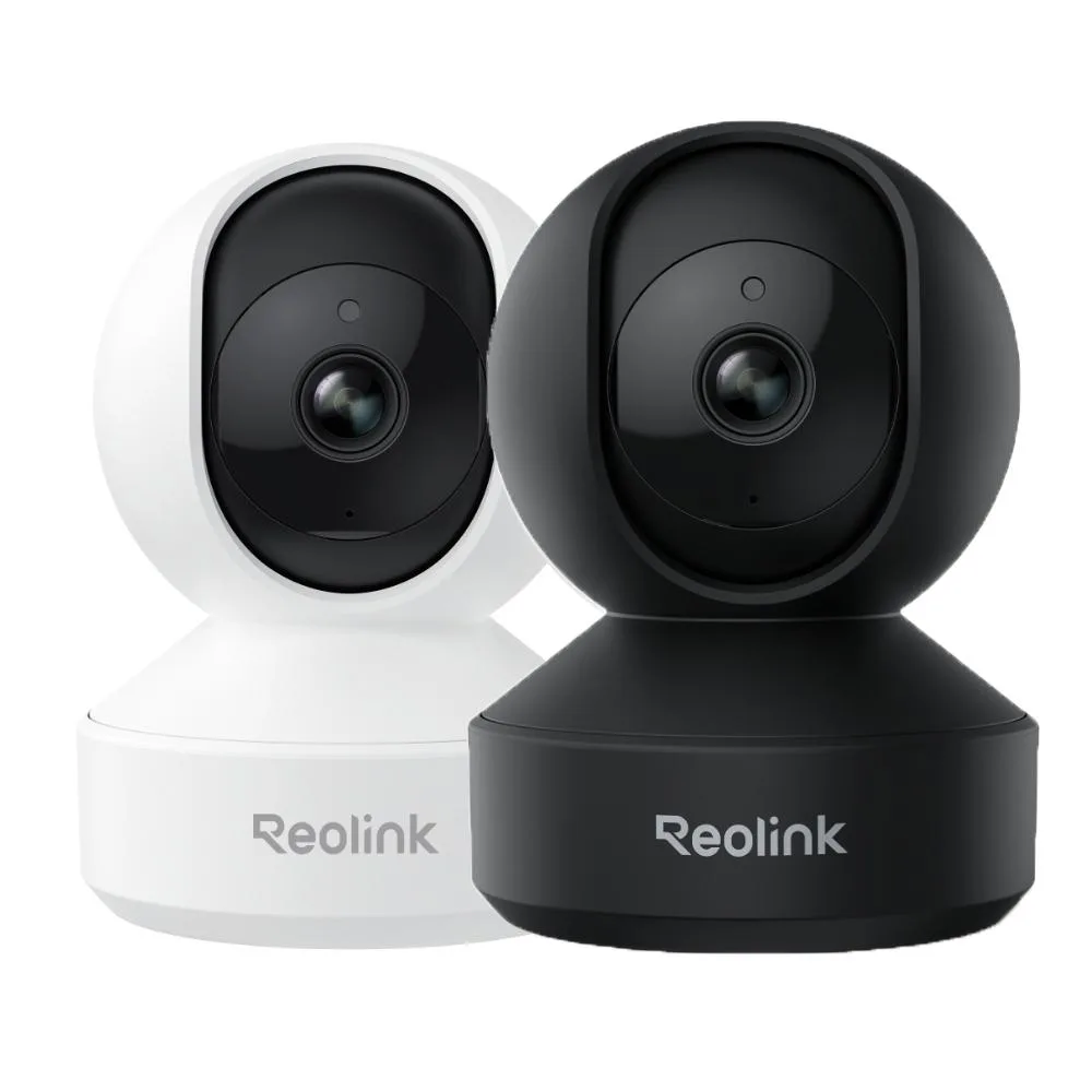 Reolink Reolink E1 Pro 2 Pack White & Black 5MP network cameras — product photo