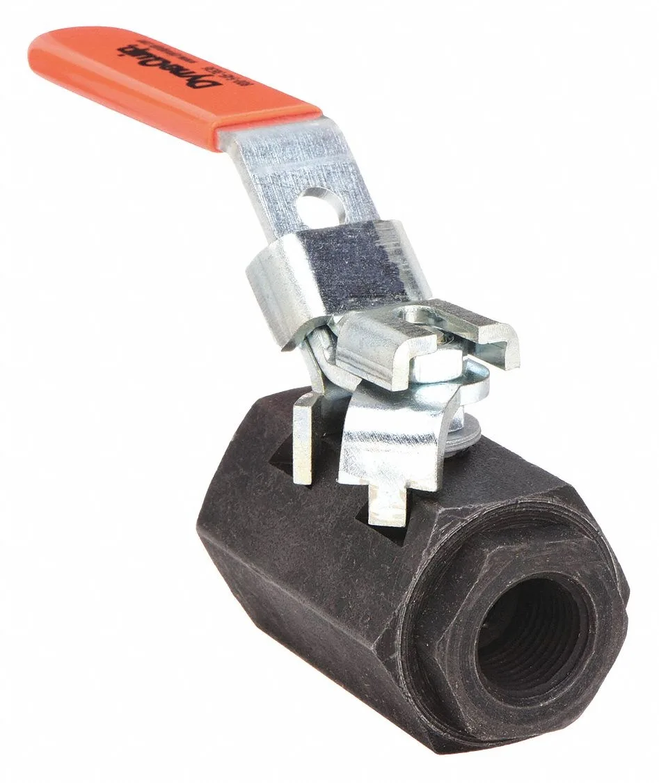 Dynaquip Controls Dynaquip Controls VLE2.AK0P 1" FNPT Carbon Steel Ball Valve — product photo