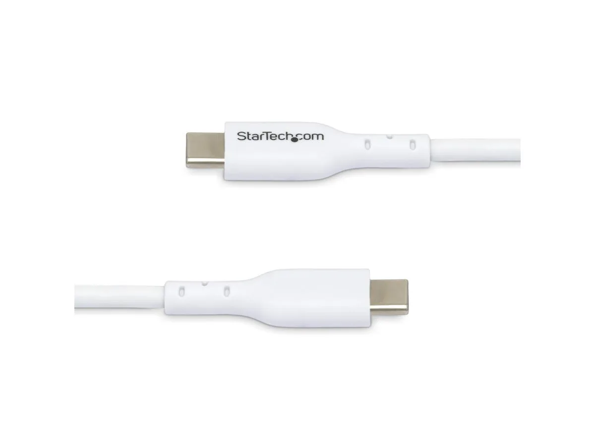 STARTECH STARTECH USB2CC2MNCWHE 2m White USB-C Charger 60W USB 2.0 480Mbps — product photo