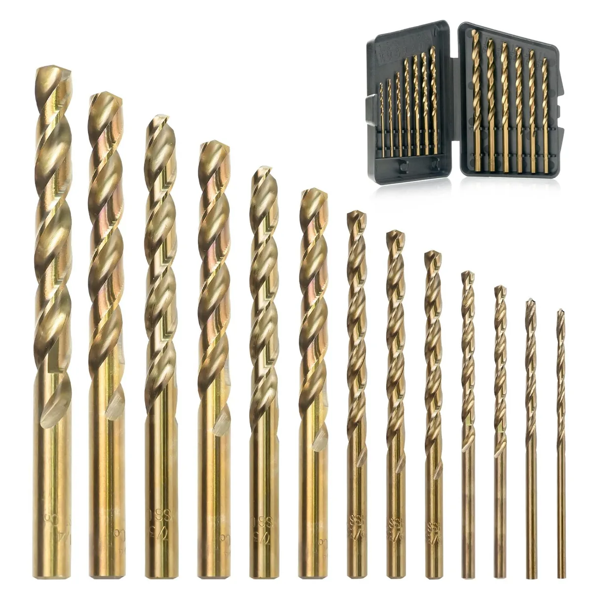  DeWalt M35-13PCS Cobalt Drill Bit Set 13Pcs — product photo