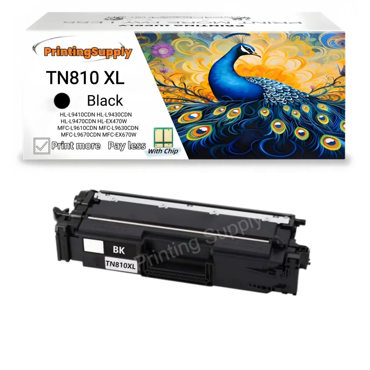 Ninestar Technology Ninestar Technology TN810XLBK high-yield black toner cartridge — product photo